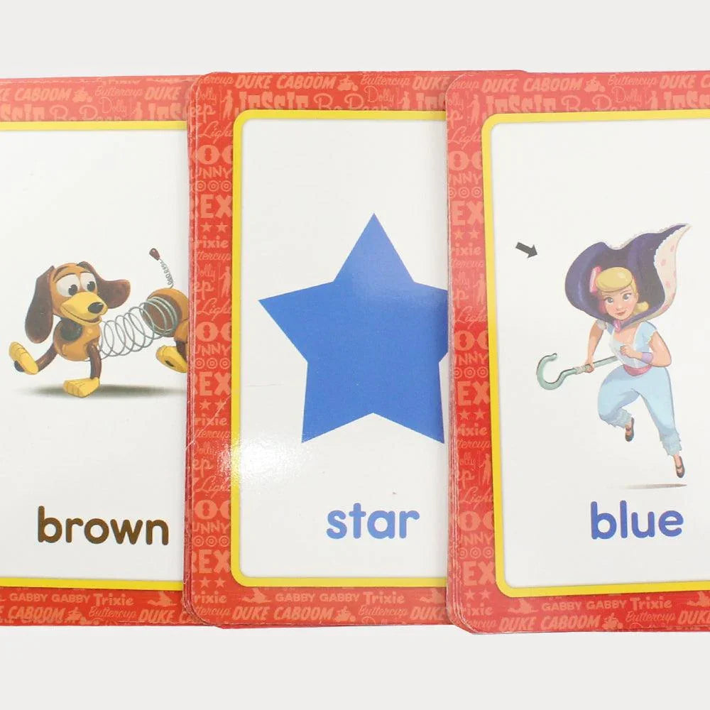 Toy Story 4 Learn Colors and Shapes Flash Cards - Ourkids - Nilco