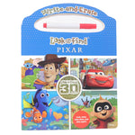 Toy Story, Cars, and More! - Write-and-Erase Look and Find Wipe Clean Board Book - Ourkids - OKO