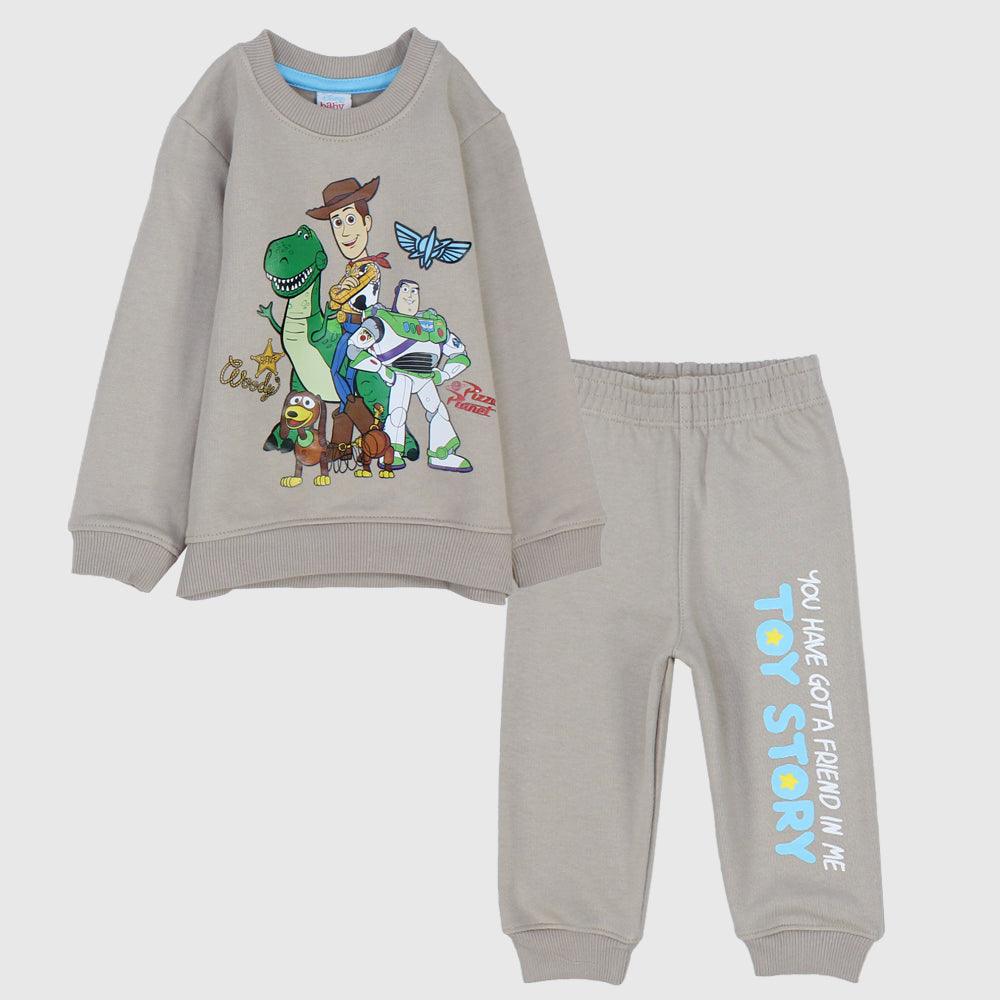 Toy Story Long-Sleeved Fleeced Pajama - Ourkids - Morenella