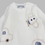 Transportation Long-Sleeved Baby Footie - Ourkids - Bumber