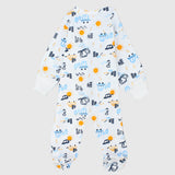 Transportation Long-Sleeved Baby Footie - Ourkids - JOKY