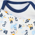 Transportation Short-Sleeved Pajama - Ourkids - JOKY