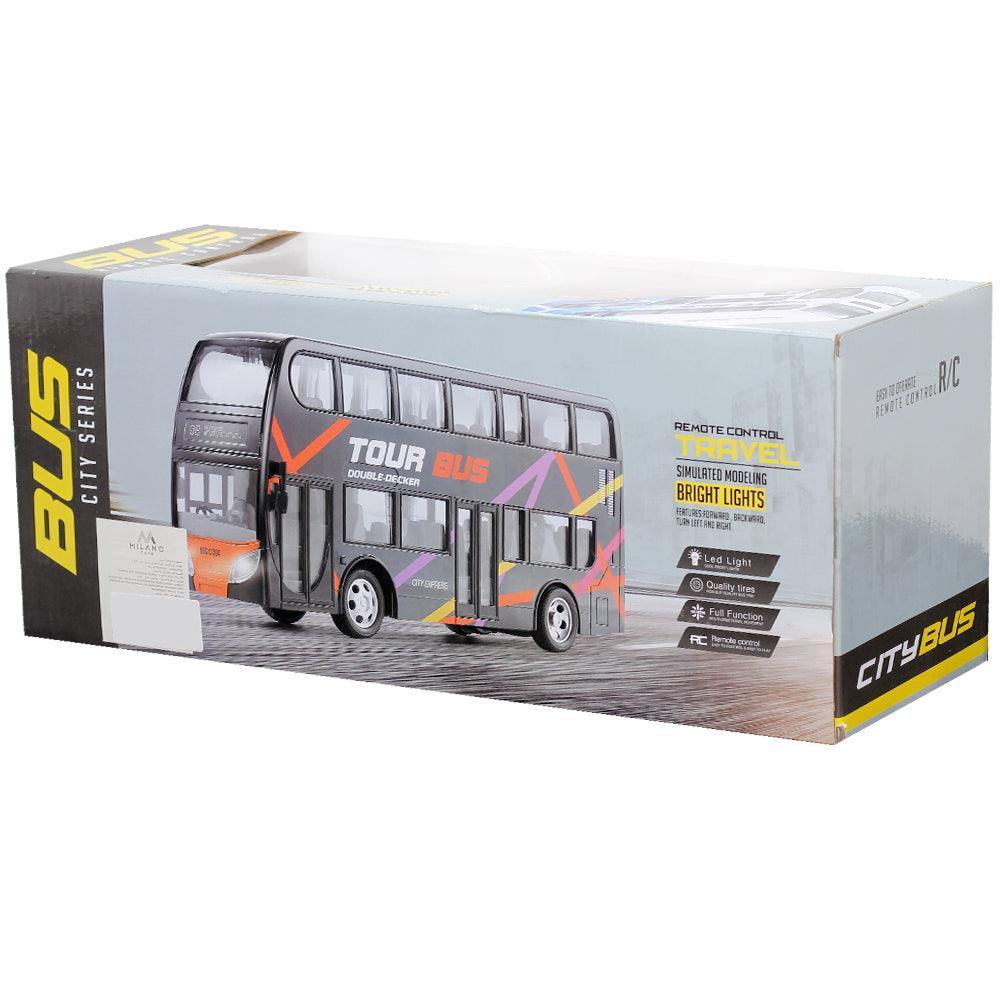 Travel City Bus With Remote Control - Ourkids - Milano