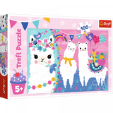 Trefl Puzzle Happy Llama 100 Pcs - Ourkids - Trefl