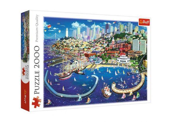 Trefl San Francisco Bay Puzzle - 2000 Pcs - Ourkids - Trefl