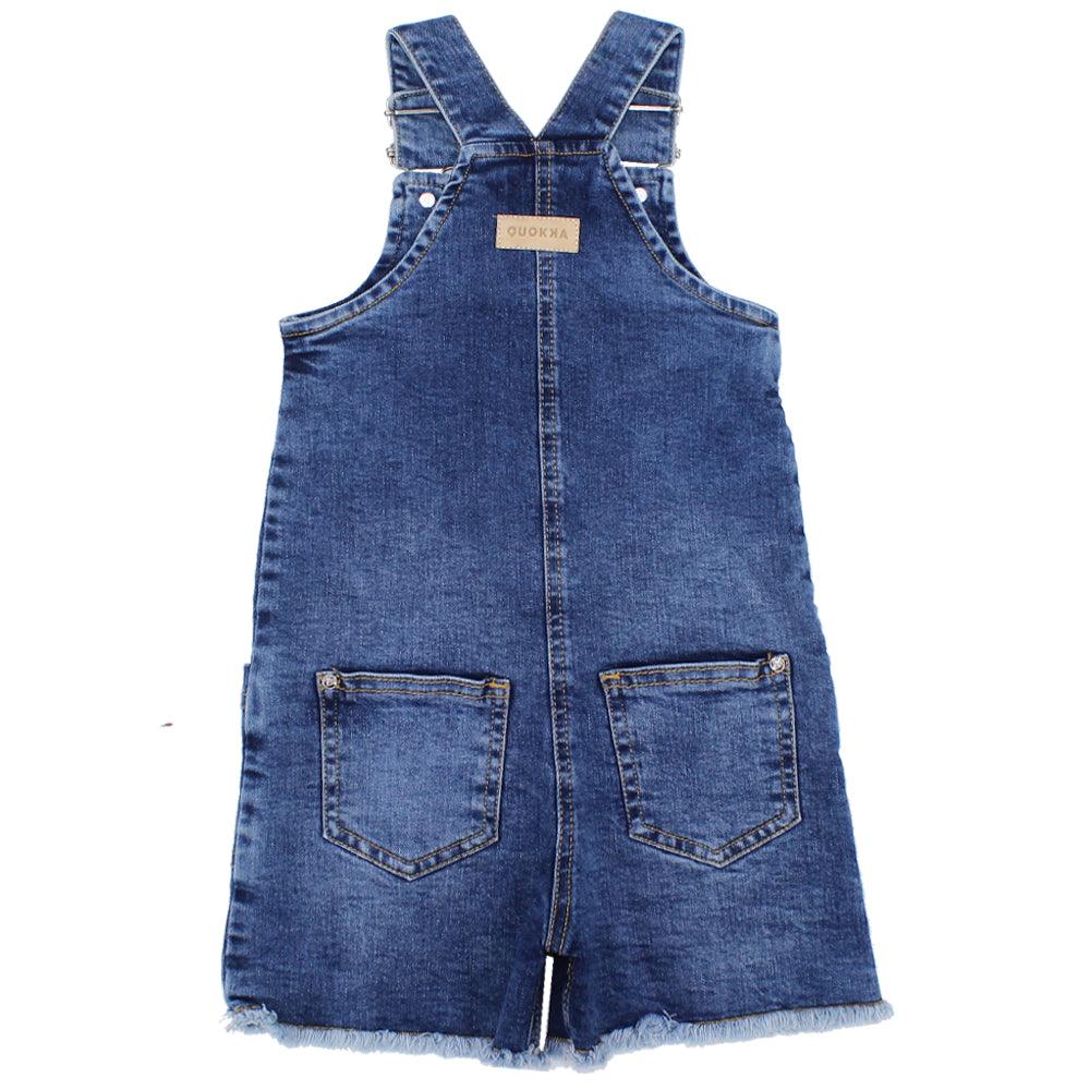 Tropical Jeans Overall - Ourkids - Quokka