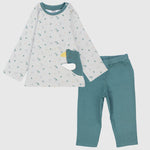 Tropical Long-Sleeved Pajama - Ourkids - Junior