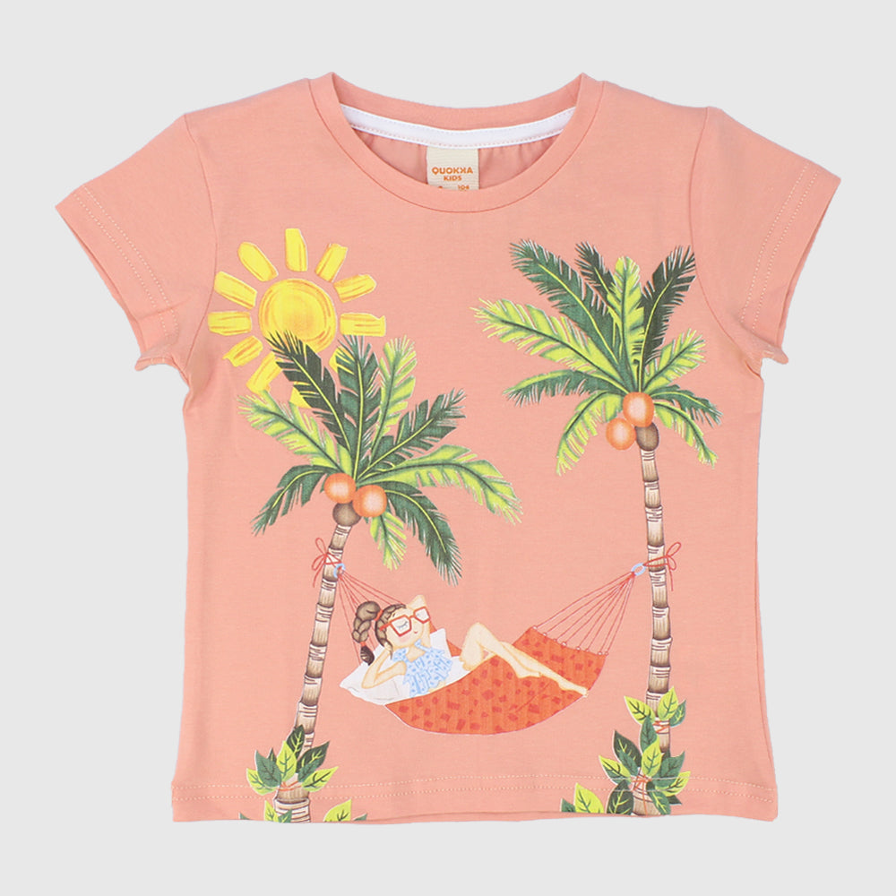 Tropical Short-Sleeved T-Shirt - Ourkids - Quokka