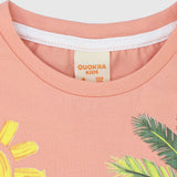 Tropical Short-Sleeved T-Shirt - Ourkids - Quokka