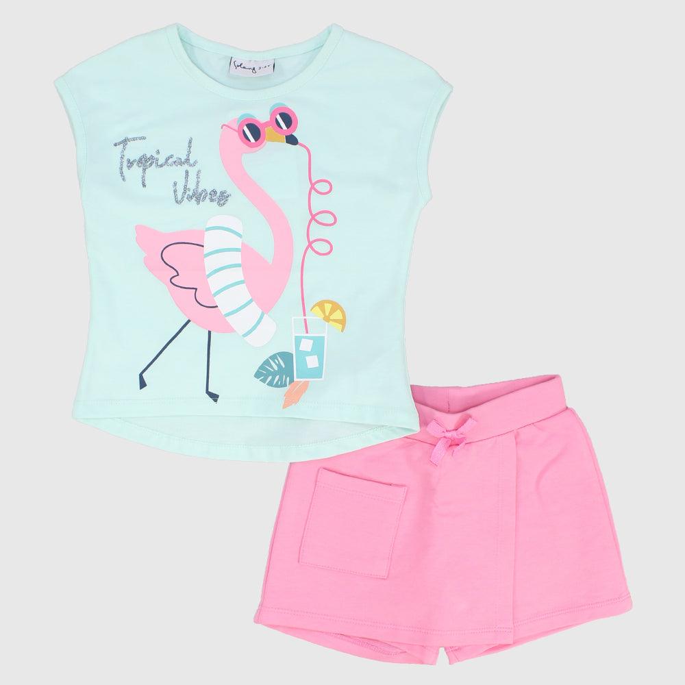 Tropical Vibes 2-Piece Outfit Set - Ourkids - Solang