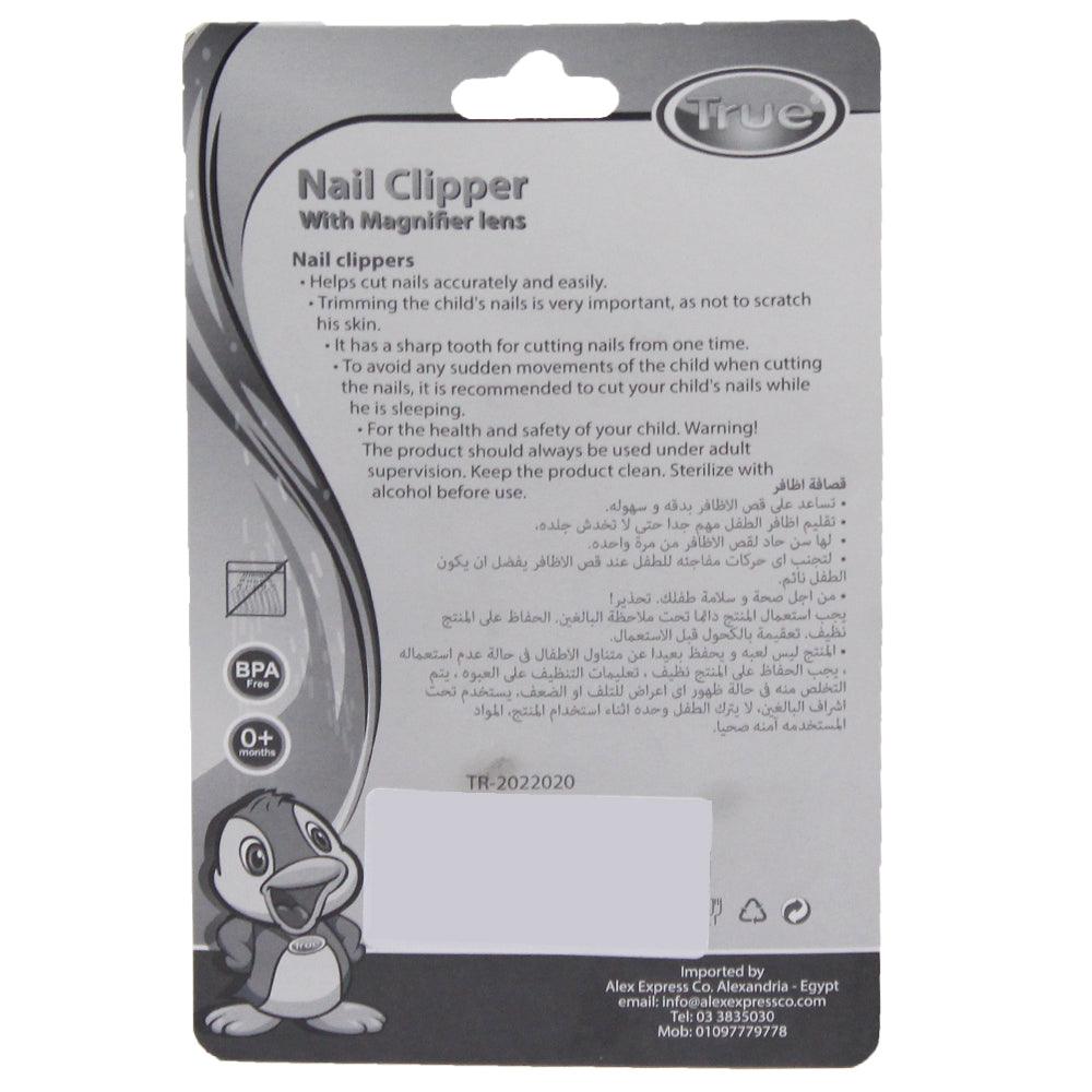 TRUE Baby Nail Clipper With Magnifier Lens - Ourkids - TRUE