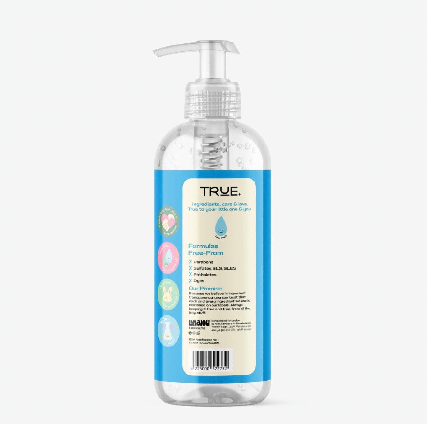 True Bubble Bath & Wash 250 ml - Ourkids - Lanalou