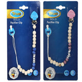 True Gold Pacifier Clip - Ourkids - TRUE