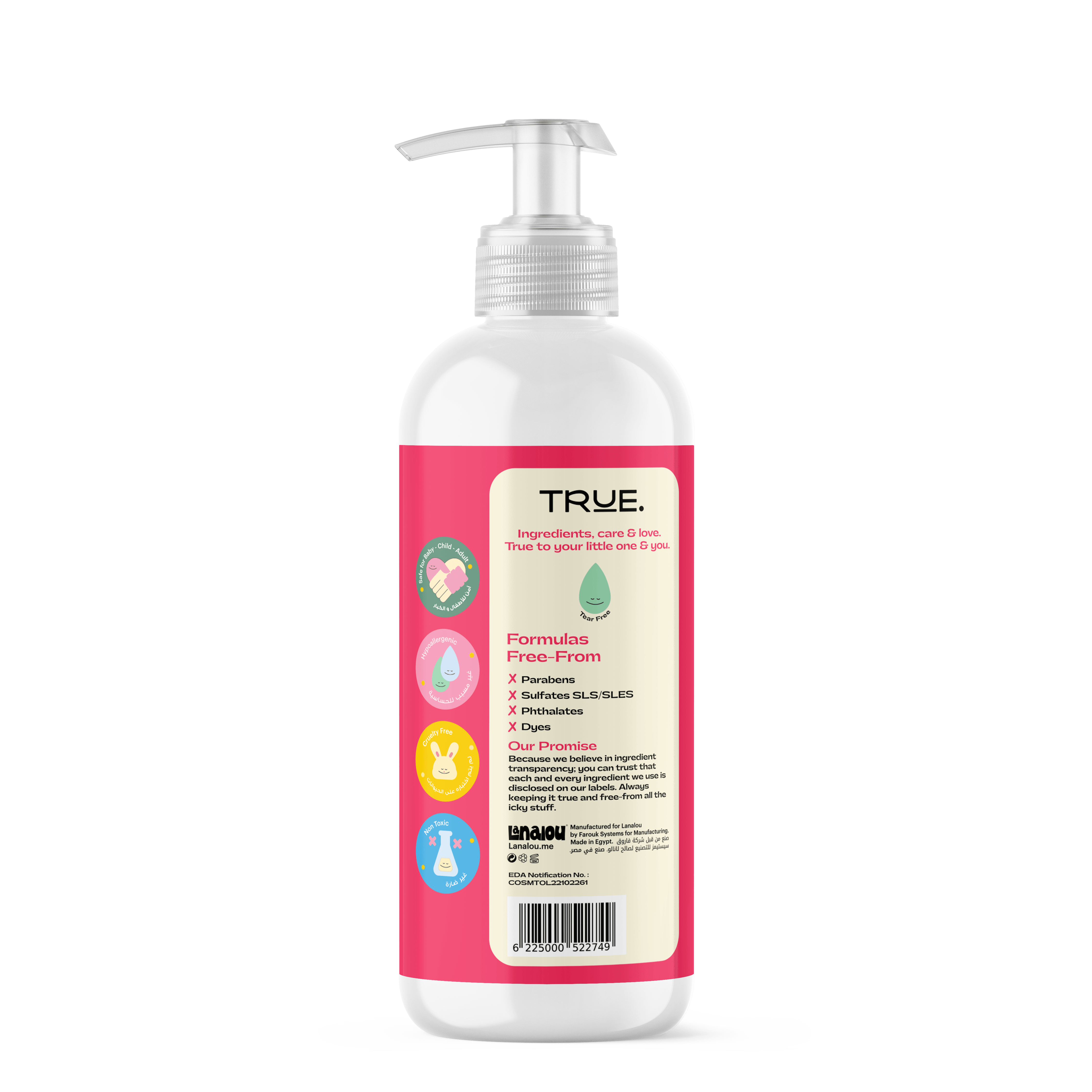 True Leave-in Conditioner 250 ml - Ourkids - Lanalou