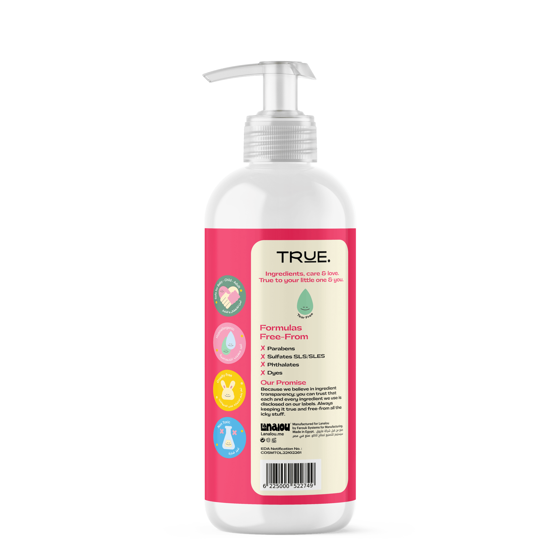 True Leave-in Conditioner 250 ml - Ourkids - Lanalou