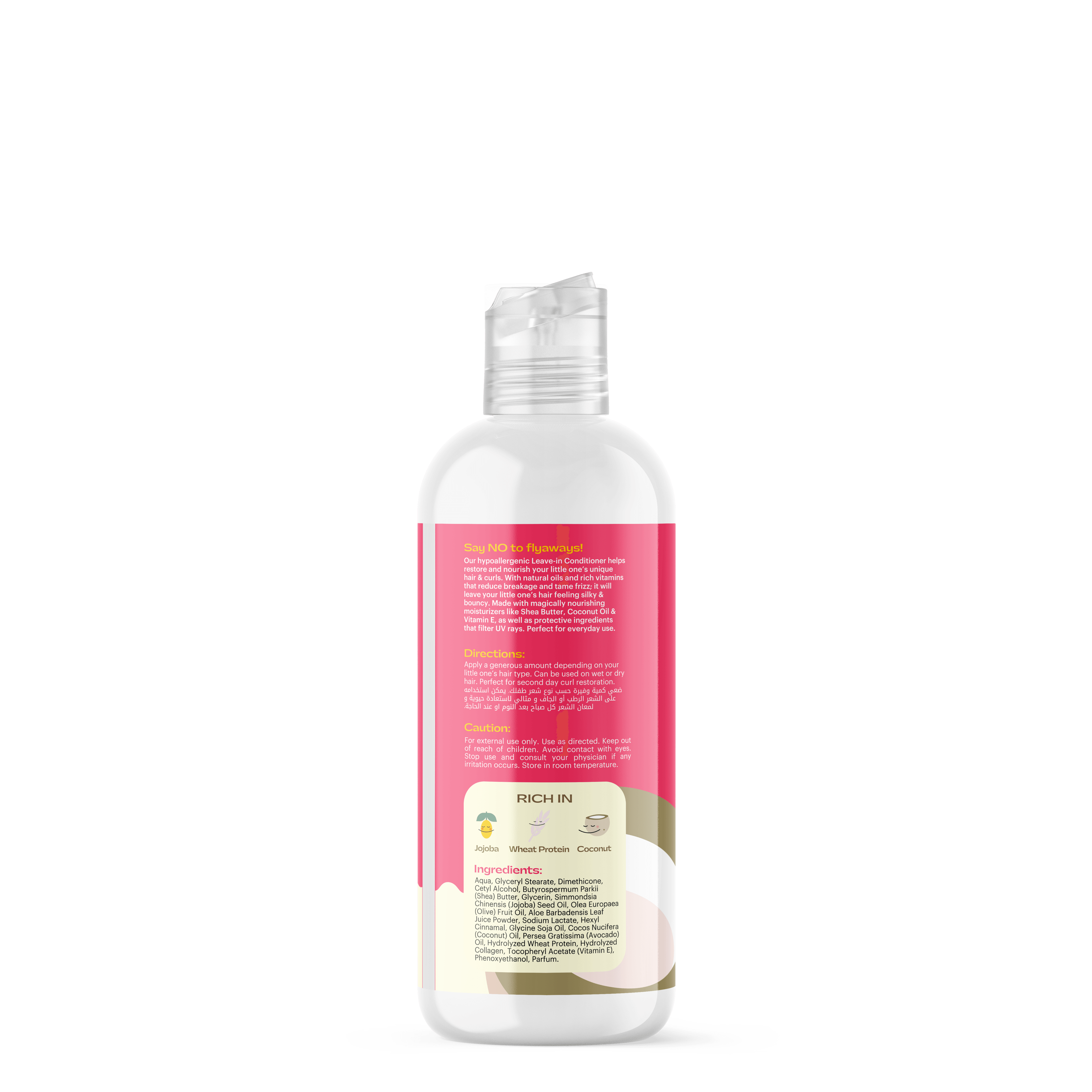 True Leave-in Conditioner Coconut Scent 250 ml - Ourkids - Lanalou