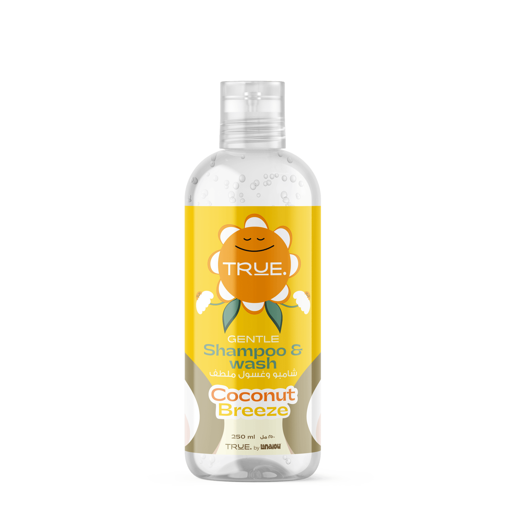 True Shampoo & Wash Coconut Scent 250 ml - Ourkids - Lanalou