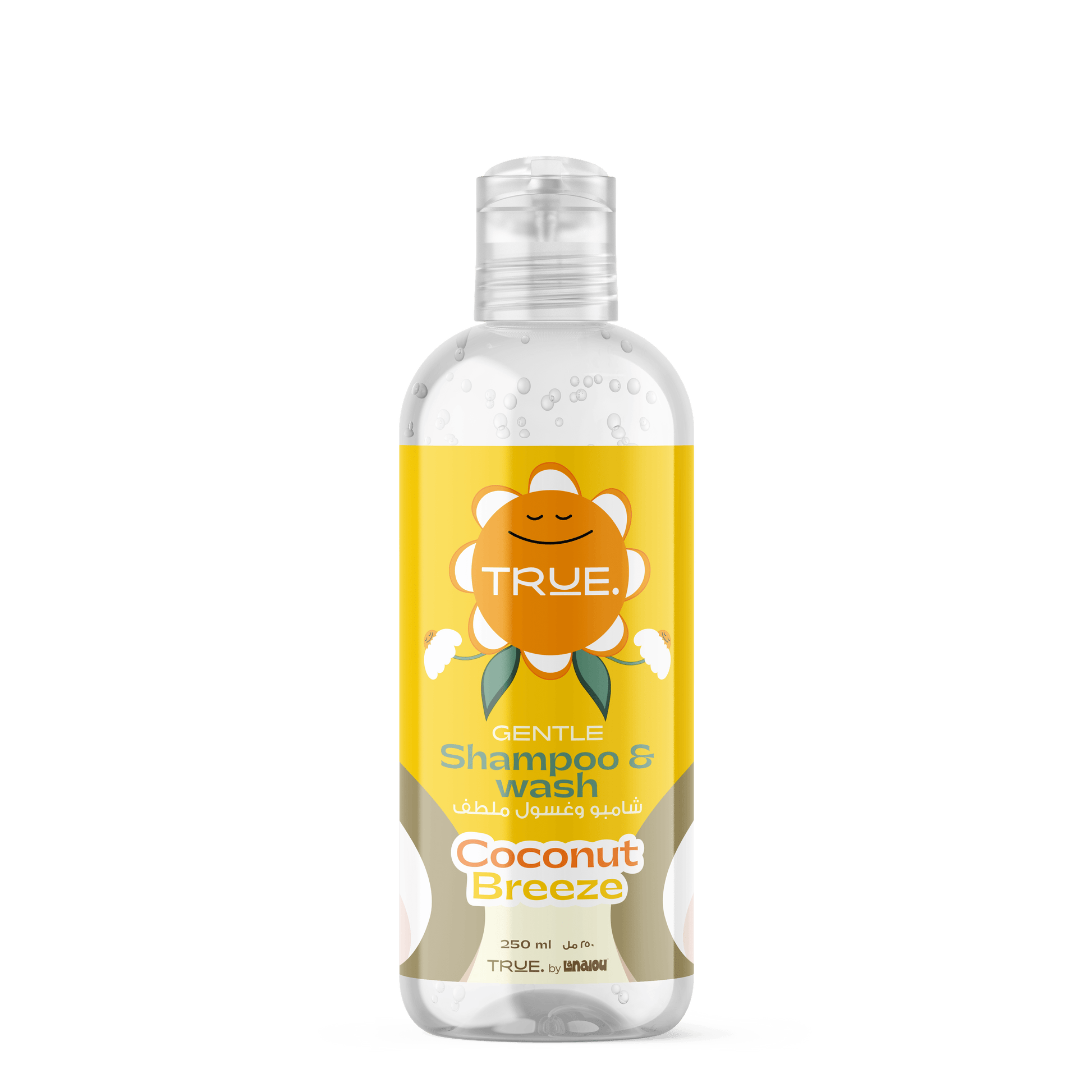 True Shampoo & Wash Coconut Scent 250 ml - Ourkids - Lanalou
