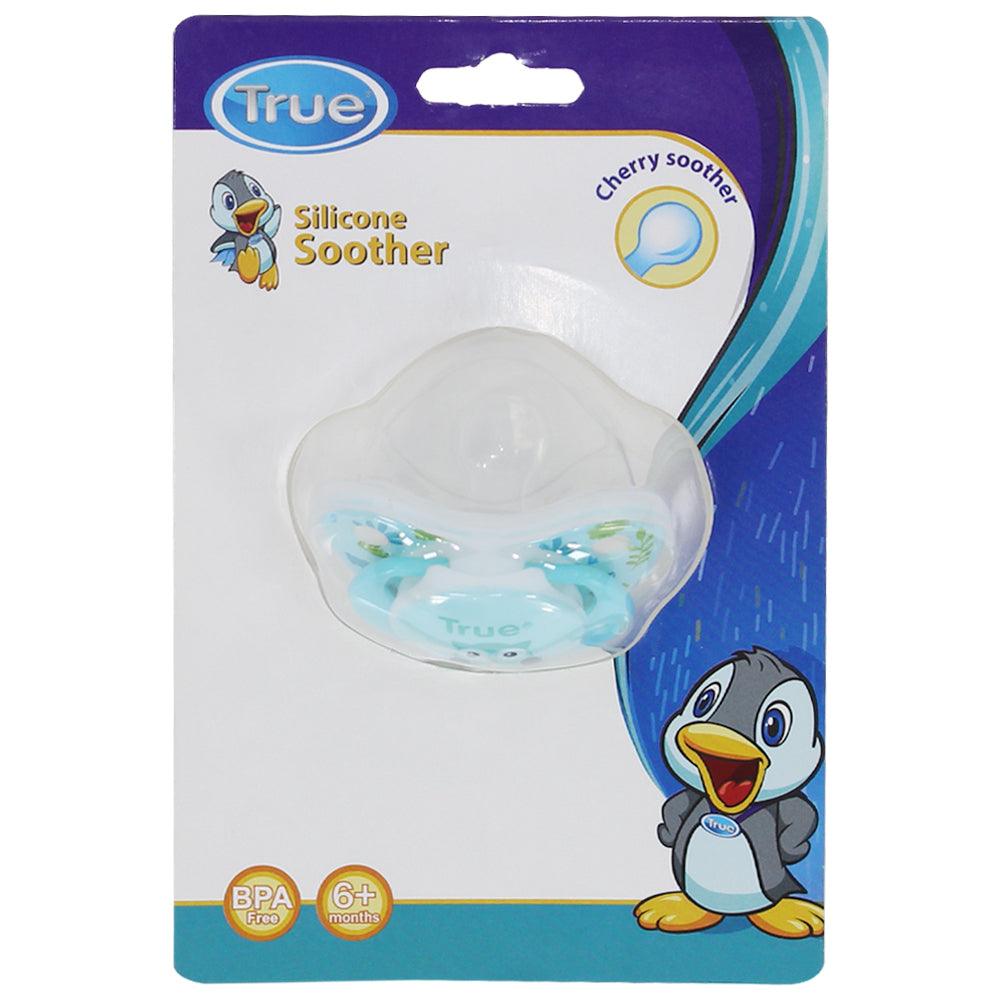 True Silicon Soother Cherry Shape Covered - 6+m - Ourkids - True