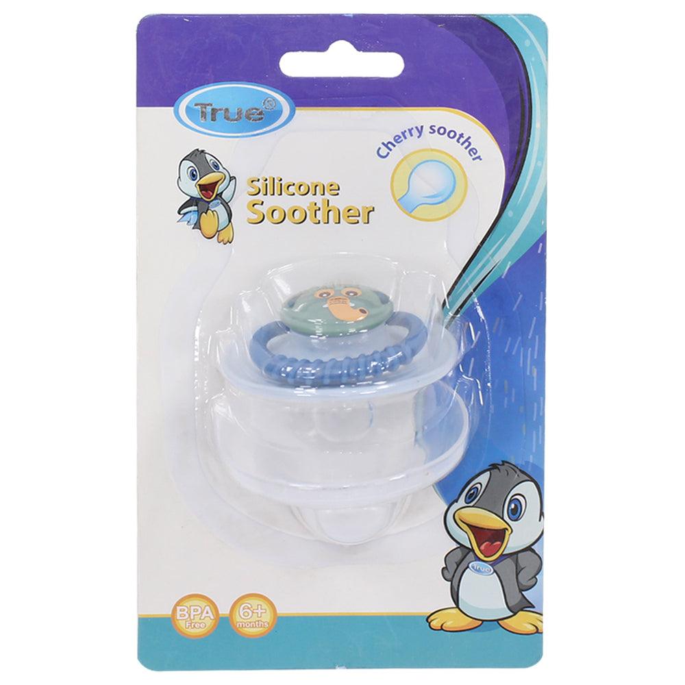 True Silicon Soother Cherry Shape Covered - 6+m - Ourkids - True