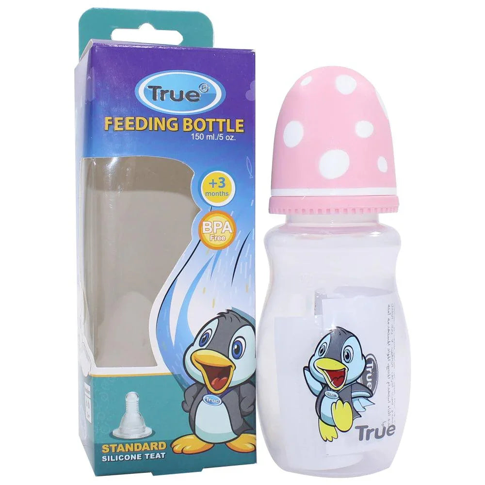 True standard Bottle with silicon teat 150M - Ourkids - TRUE