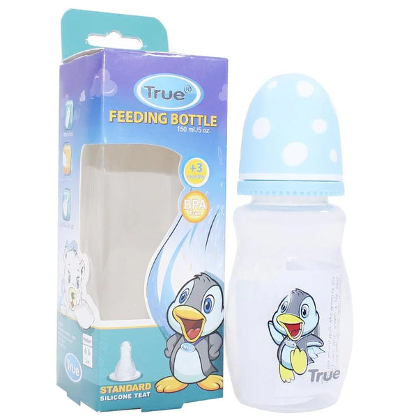 True standard Bottle with silicon teat 150M - Ourkids - TRUE