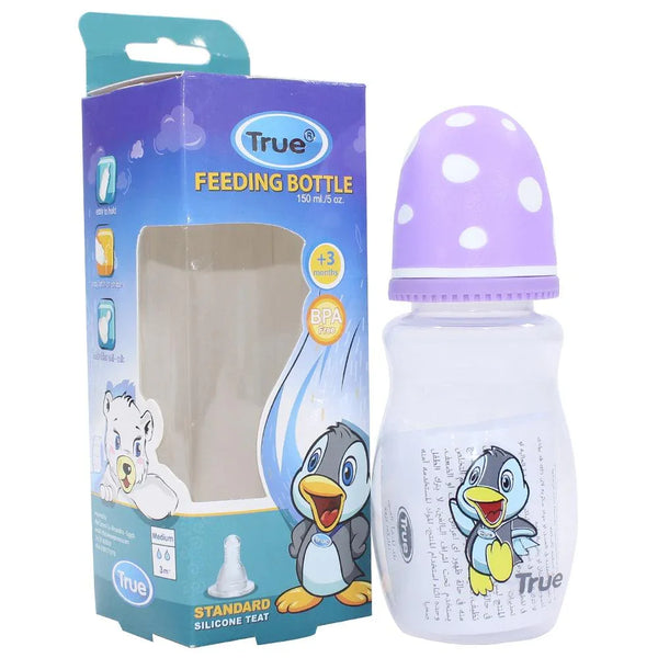 True standard Bottle with silicon teat 150M - Ourkids - TRUE