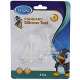 True Standard Silicone Teat 2 PCS +6M - Ourkids - True