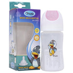 True Wide-Neck Feeding Bottle - 250 ml - Ourkids - TRUE