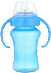True Non-spill Cup with Weighted Sstraw 270ml – Blue