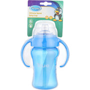 True Non-spill Cup with Weighted Sstraw 270ml – Blue