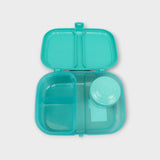 Turquoise 1.1 L Ribbon Lunch To Go With Mini Bite - Ourkids - Sistema