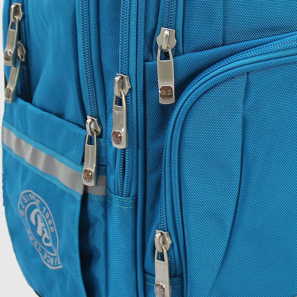 Turquoise 18 Inches Backpack + Pencil Case - Ourkids - B.Z.