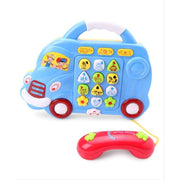 Music Car Musical Bus Shaped Phone - Blue