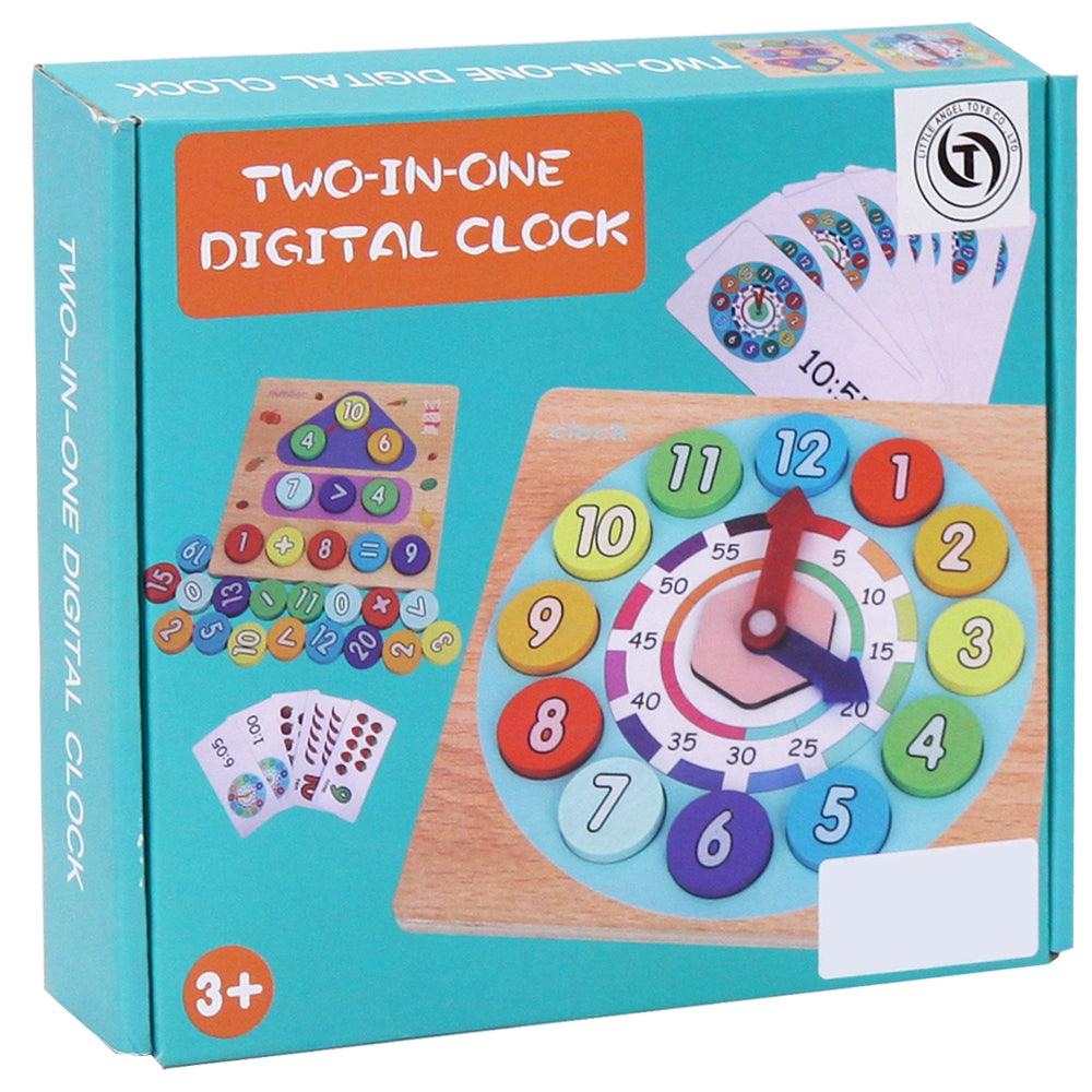 Two-In-One Digital Clock - Ourkids - OKO