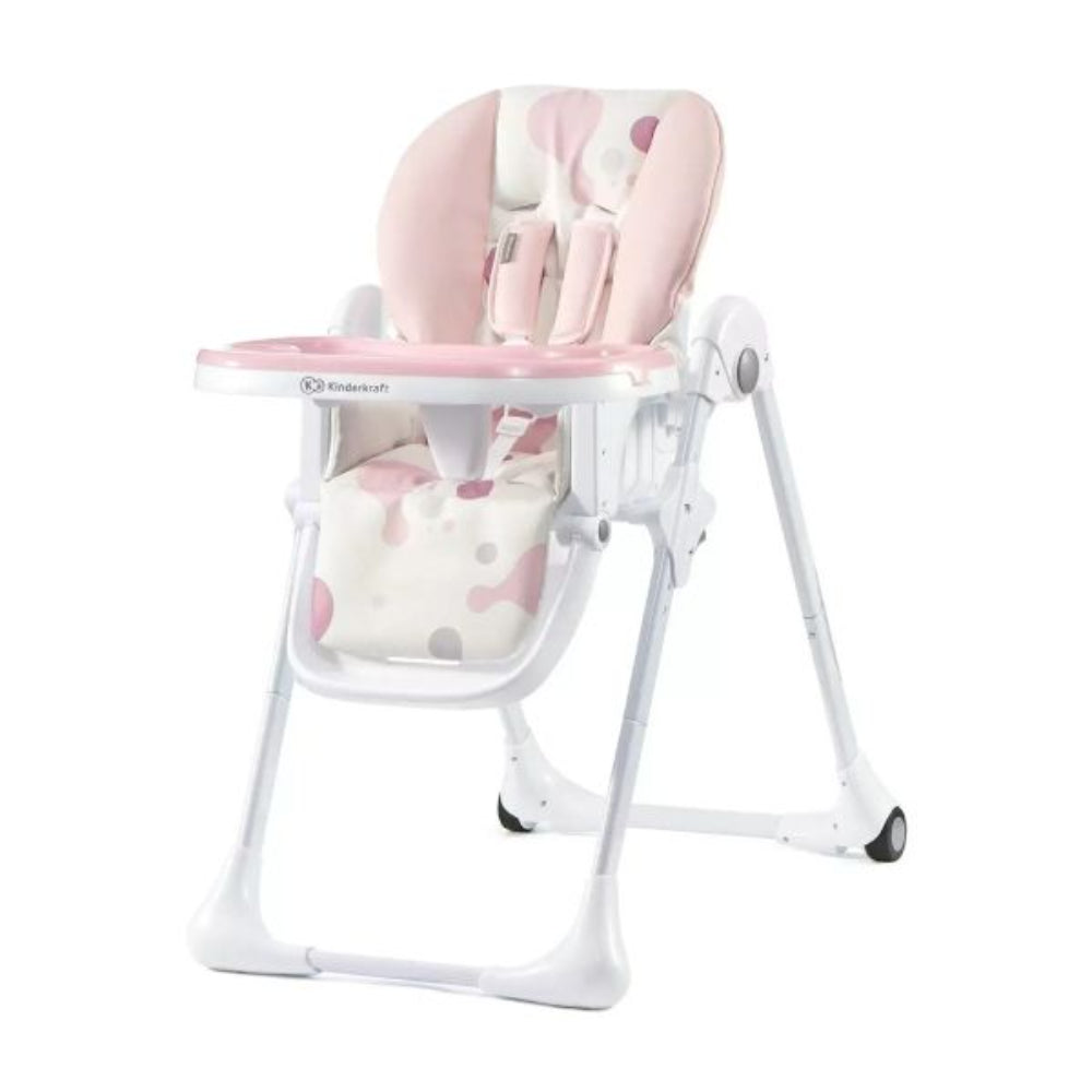 Kinderkraft Yummy High Chair - Pink