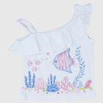 Under The Sea Sleeveless Blouse - Ourkids - Quokka