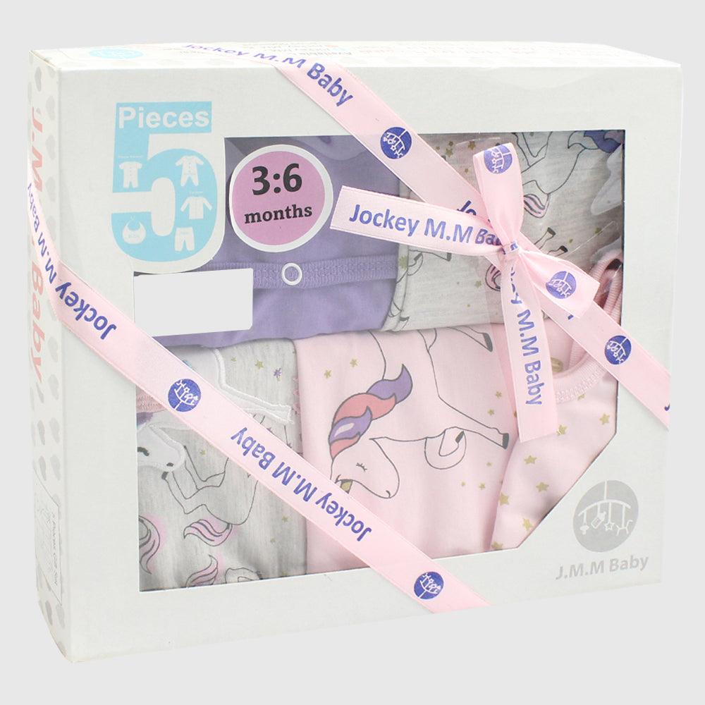 Unicorn 5-Piece Baby Layette Set - Ourkids - JOKY