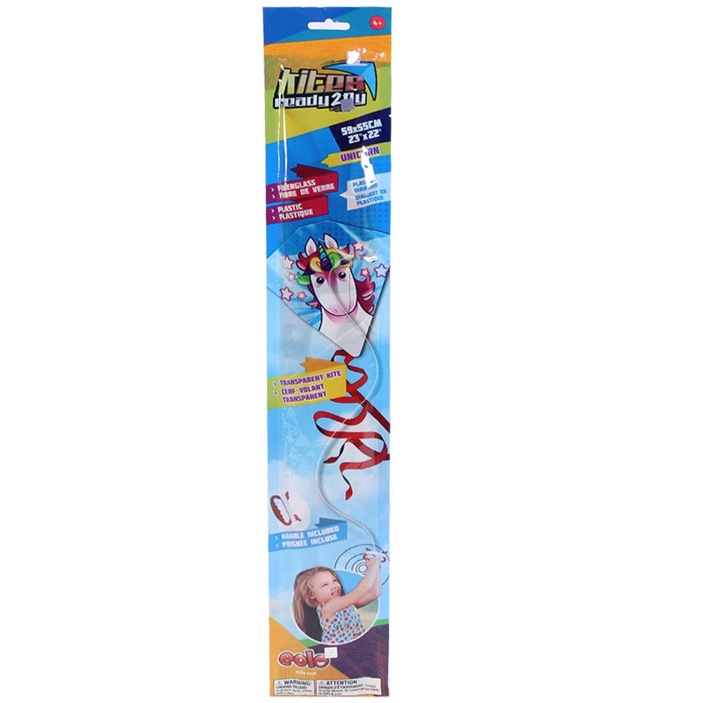 Unicorn Plastic kite - Ourkids - OKO