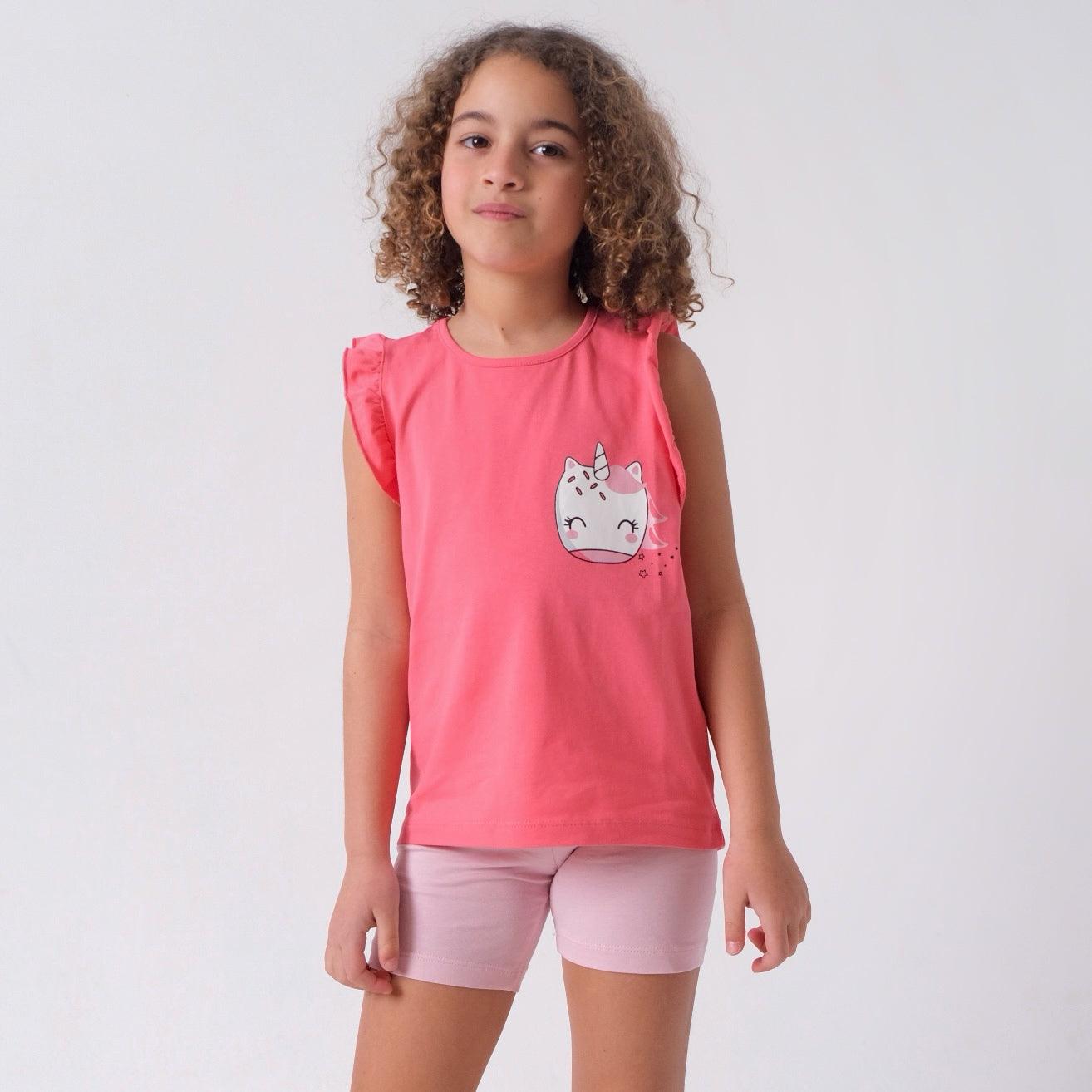 Unicorn Sleeveless Pajama - Ourkids - Ourkids