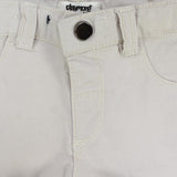 Unisex Beige Gabardine Shorts - Ourkids - Playmore