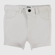 Unisex Beige Gabardine Shorts - Ourkids - Playmore