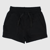 Unisex Black Comfy Shorts - Ourkids - Playmore