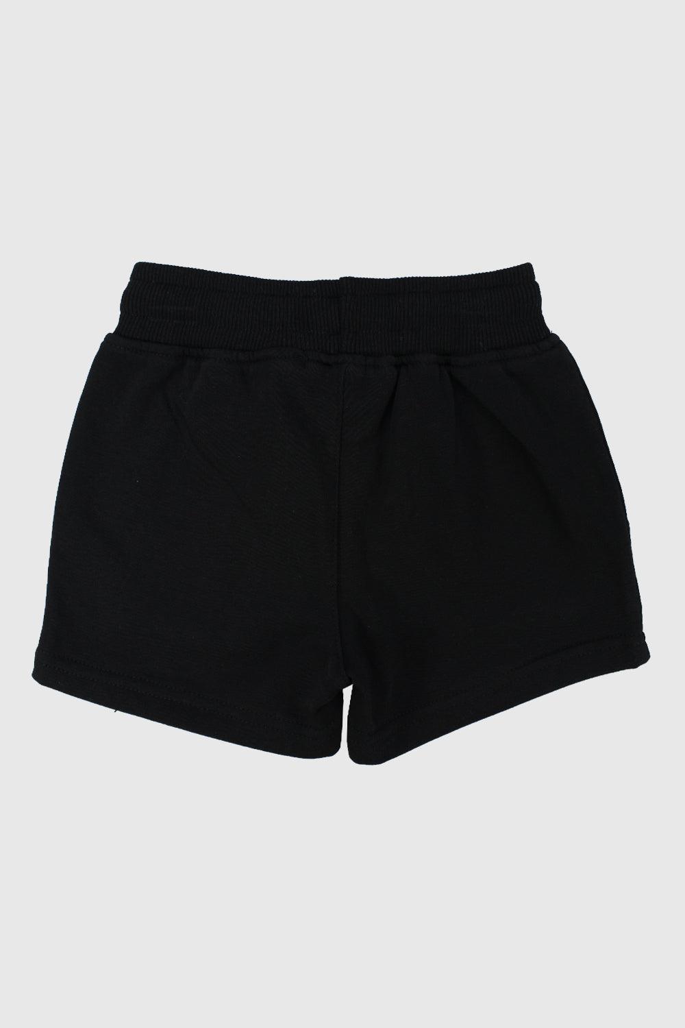 Unisex Black Comfy Shorts - Ourkids - Playmore