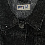 Unisex Black Jean Jacket - Ourkids - Playmore