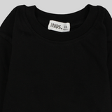 Unisex Black Long-Sleeved T-Shirt - Ourkids - Ourkids