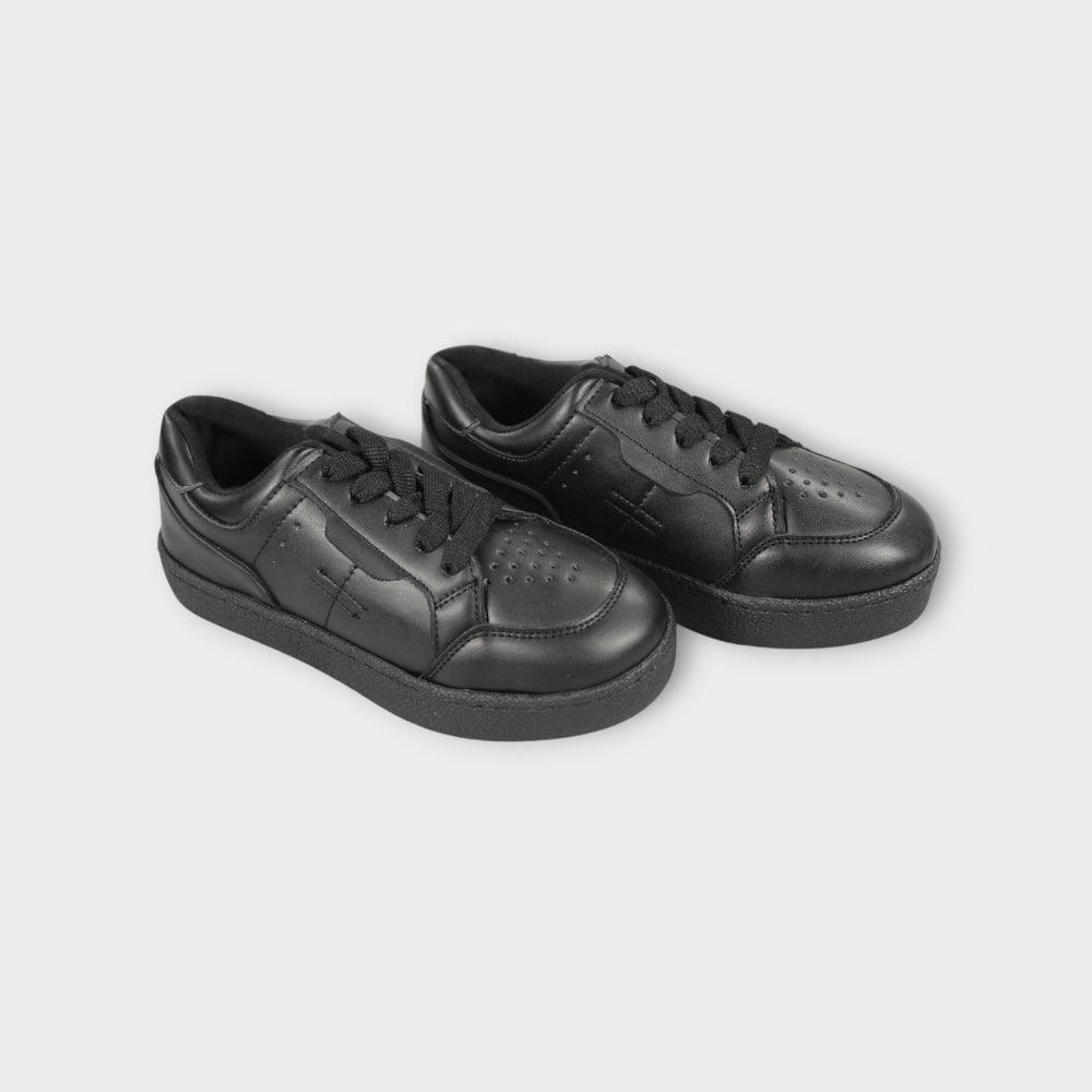 Unisex Black Sneakers - Ourkids - OKO