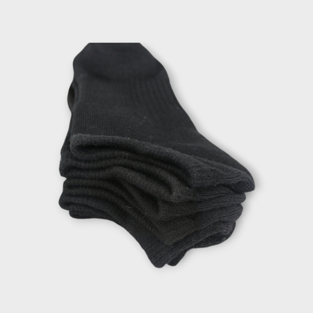 Unisex Black Socks (Pack Of 3) - Ourkids - OKO