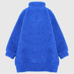 Unisex Blue Fur Jacket - Ourkids - Playmore