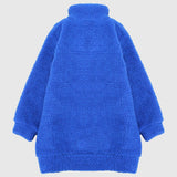 Unisex Blue Fur Jacket - Ourkids - Playmore